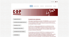 Desktop Screenshot of cdpabogado.com